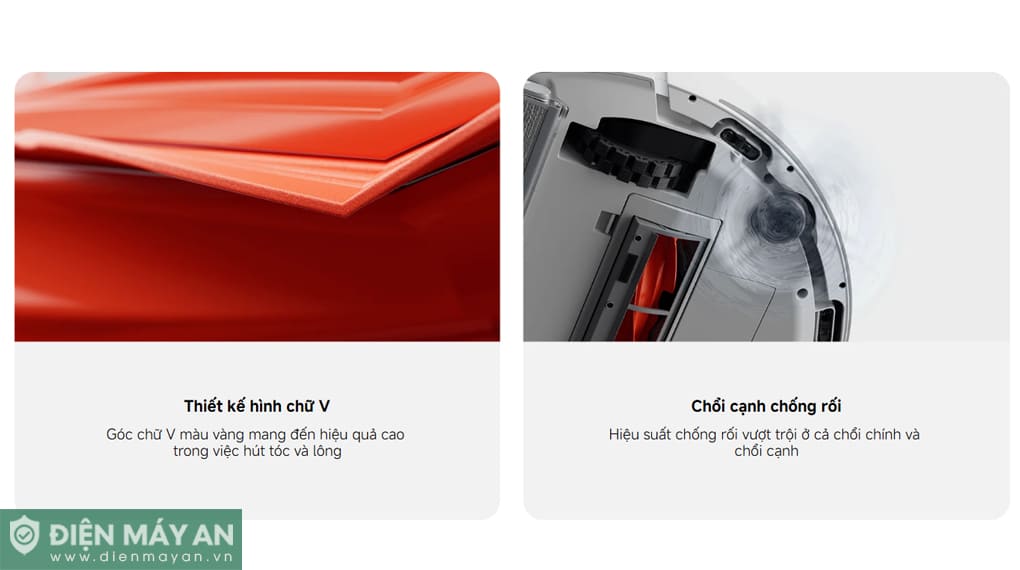 Robot hút bụi lau nhà Xiaomi Vacuum H40 BHR07XBEU